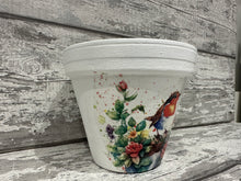 Load image into Gallery viewer, Robin plant pot