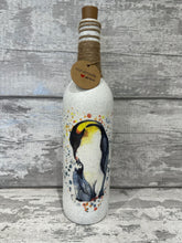 Load image into Gallery viewer, Penguin light up bottle
