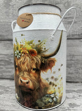 Load image into Gallery viewer, Highland cow churn