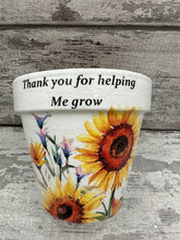 Load image into Gallery viewer, Teacher gift flowers plant pot