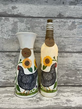 Load image into Gallery viewer, Chicken vase and light up bottle set