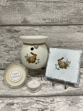 Load image into Gallery viewer, Rabbit wax burner gift set