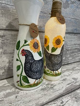 Load image into Gallery viewer, Chicken vase and light up bottle set
