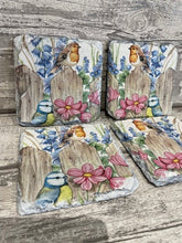 Load image into Gallery viewer, Birds slate coasters