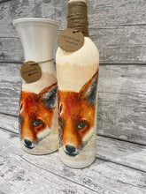 Load image into Gallery viewer, Fox face vase and light up bottle gift set