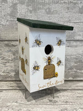 Load image into Gallery viewer, Bee bird box