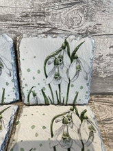 Load image into Gallery viewer, Snowdrop coaster