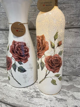 Load image into Gallery viewer, rose vase and light up bottle gift set