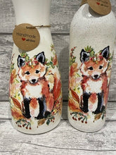 Load image into Gallery viewer, Fox vase and light up bottle set