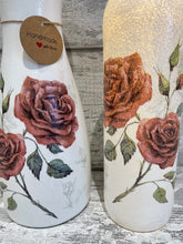 Load image into Gallery viewer, rose vase and light up bottle gift set