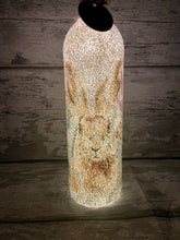 Load image into Gallery viewer, Hare floral light up bottle