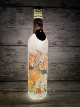 Load image into Gallery viewer, Horse and foal vase and light up bottle gift set