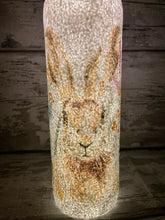 Load image into Gallery viewer, Hare floral light up bottle