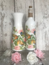 Load image into Gallery viewer, Robin Blue tit light up bottle