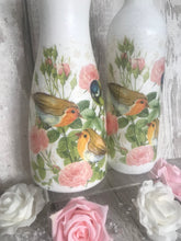 Load image into Gallery viewer, Robin Blue tit light up bottle