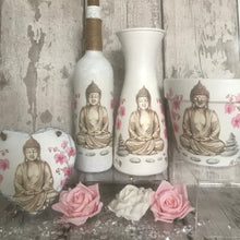 Load image into Gallery viewer, Buddha vase - decoupaged