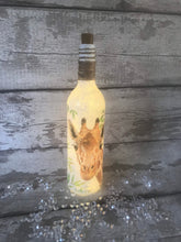 Load image into Gallery viewer, Giraffe Vase & Light Up Bottle Set