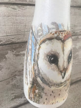 Load image into Gallery viewer, Owl vase and light up bottle set