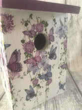 Load image into Gallery viewer, Butterfly bird box