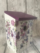 Load image into Gallery viewer, Butterfly bird box
