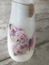 Load image into Gallery viewer, Pink butterfly vase