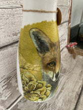 Load image into Gallery viewer, Fox in a field vase