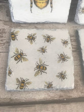 Load image into Gallery viewer, Bee coasters x 4