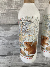 Load image into Gallery viewer, Robin & squirrel light up bottle