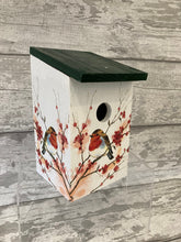 Load image into Gallery viewer, Robin in tree bird box