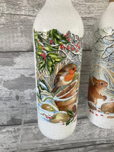 Load image into Gallery viewer, Robin & squirrel light up bottle