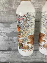 Load image into Gallery viewer, Robin & squirrel light up bottle