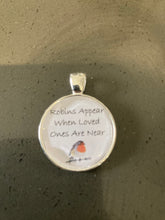 Load image into Gallery viewer, Robin light up bottle With Charm