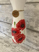 Load image into Gallery viewer, Poppy large vase & light up bottle set