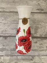 Load image into Gallery viewer, Poppy large vase & light up bottle set