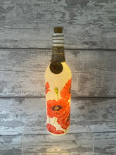 Load image into Gallery viewer, Poppy large vase & light up bottle set
