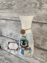 Load image into Gallery viewer, Penguin vase and light up bottle set