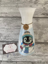 Load image into Gallery viewer, Penguin vase and light up bottle set