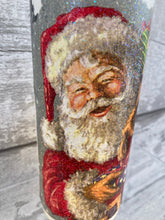 Load image into Gallery viewer, Santa vase and light up bottle set