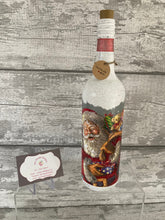 Load image into Gallery viewer, Santa light up bottle