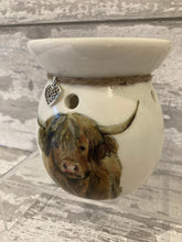 Load image into Gallery viewer, Highland Cow Wax Burner