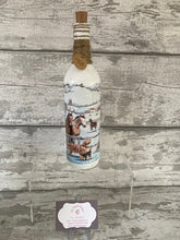 Load image into Gallery viewer, Horse vase and light up bottle set