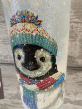 Load image into Gallery viewer, Penguin vase and light up bottle set