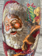 Load image into Gallery viewer, Santa vase and light up bottle set