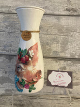 Load image into Gallery viewer, Pig light up bottle and matching vase