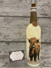 Load image into Gallery viewer, Highland Cow Vase & Light Up Bottle