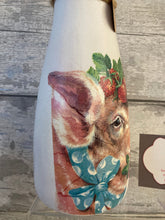 Load image into Gallery viewer, Pig light up bottle and matching vase