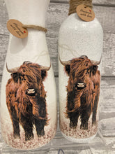 Load image into Gallery viewer, Highland Cow Vase & Light Up Bottle