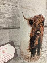 Load image into Gallery viewer, Highland cow LED light up bottle