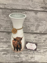 Load image into Gallery viewer, Highland Cow Vase