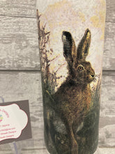 Load image into Gallery viewer, Hare in field Light Up Bottle
